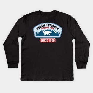 North Cascades National Park Gift or Souvenir T Shirt Kids Long Sleeve T-Shirt